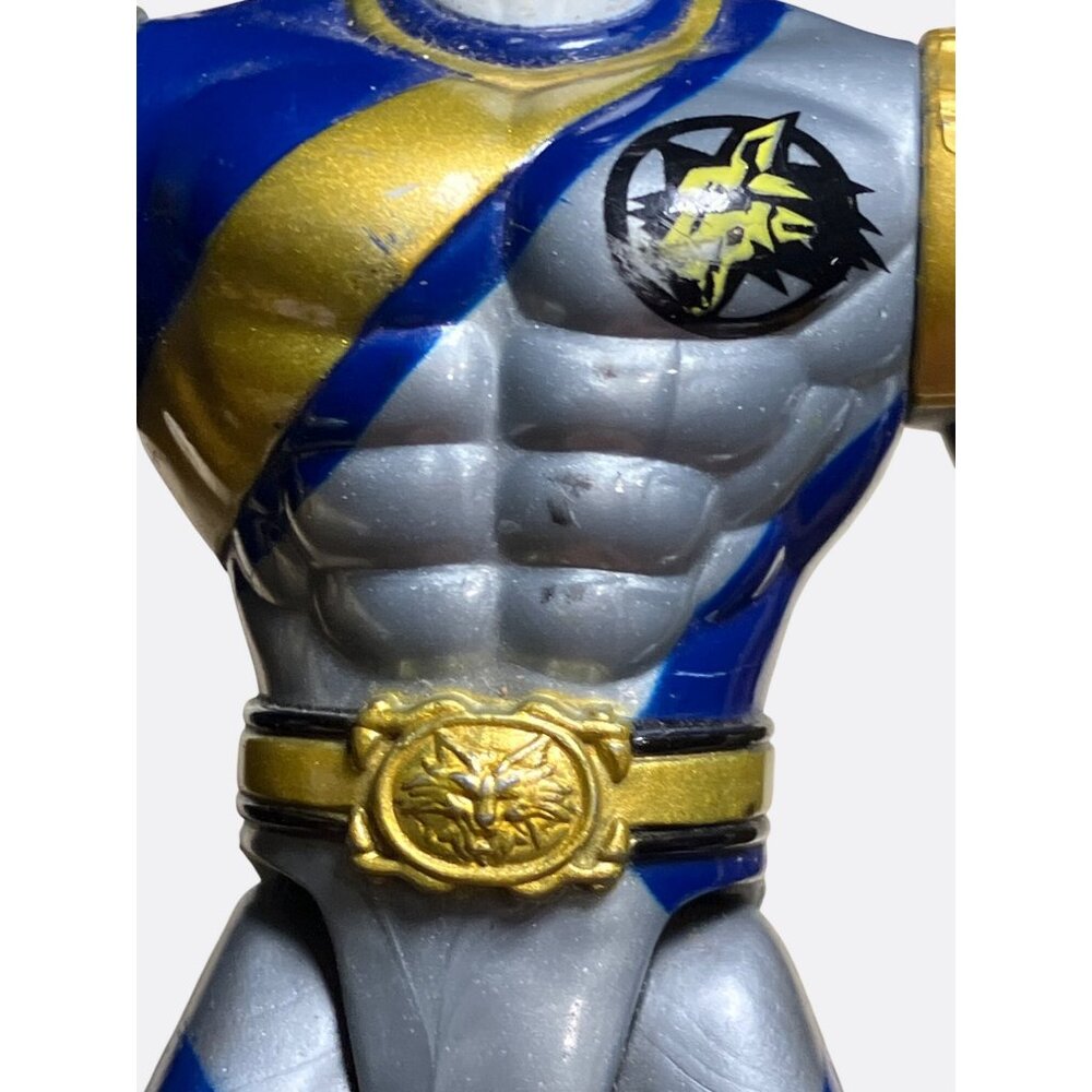 2001 Bandai Power Ranger Wild Force Lone Wolf Action Figure - Picture 11 of 11